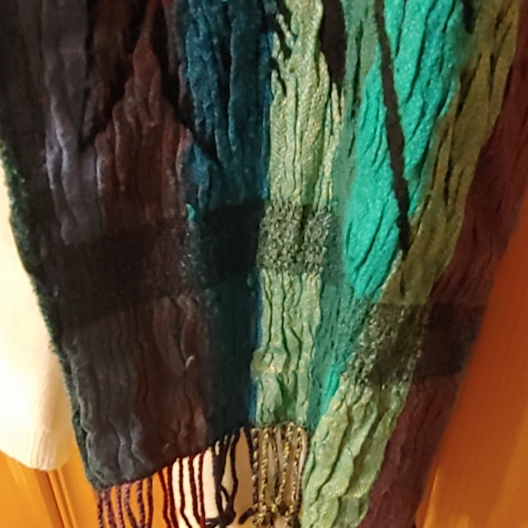 2 scarf bundle viscose and silk - Picture 7 of 8